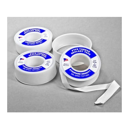 Bel-Art Bel-Art F24020-0000 Fluo-Kem Teflon Lab-Thread Tape, 300 Feet Per Roll, 3 Rolls/PK F24020-0000